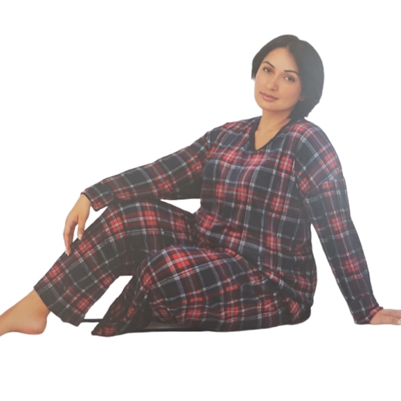 Nautica 2PC Women's Sleepwear Set‎ Silky Strech Fleece. New - Picture 3 of 5